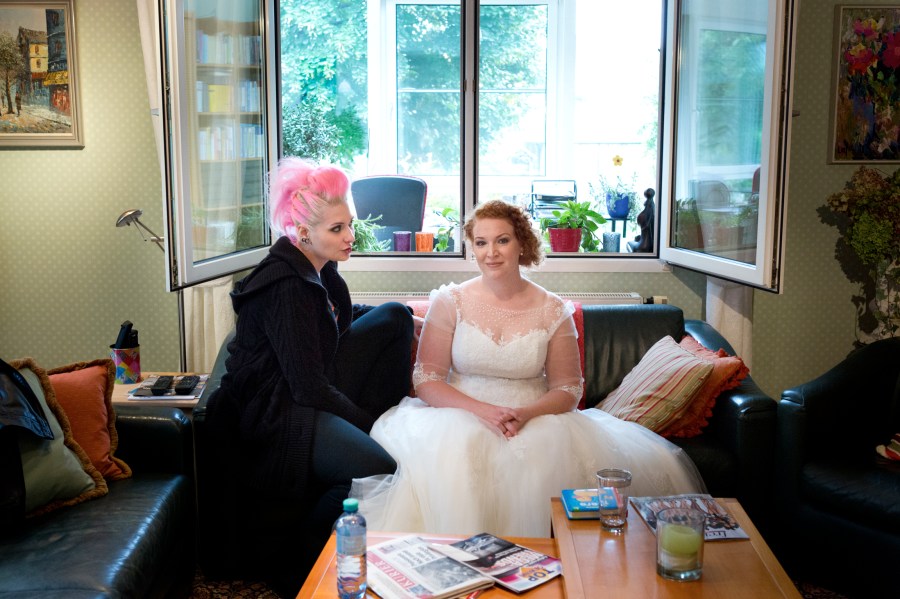 The Bride and her Bridesmaids