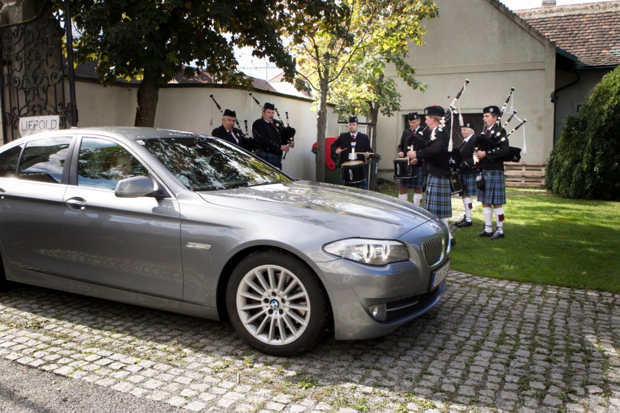 The Bride and her dad